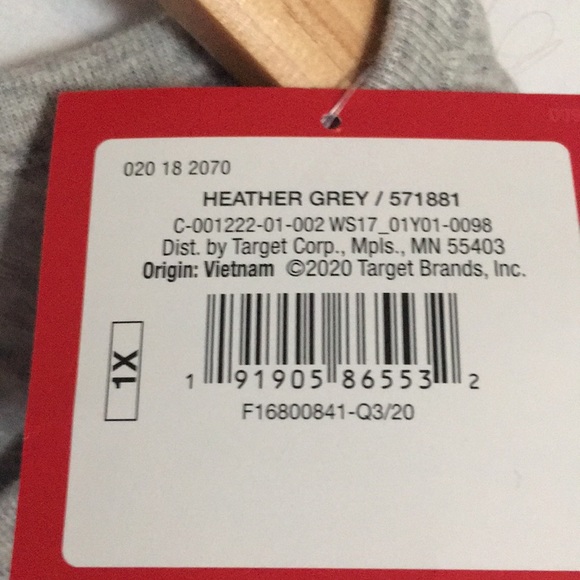 Wondershop Jingle Bells Sleepwear T-shirt Size 1X - Picture 4 of 6